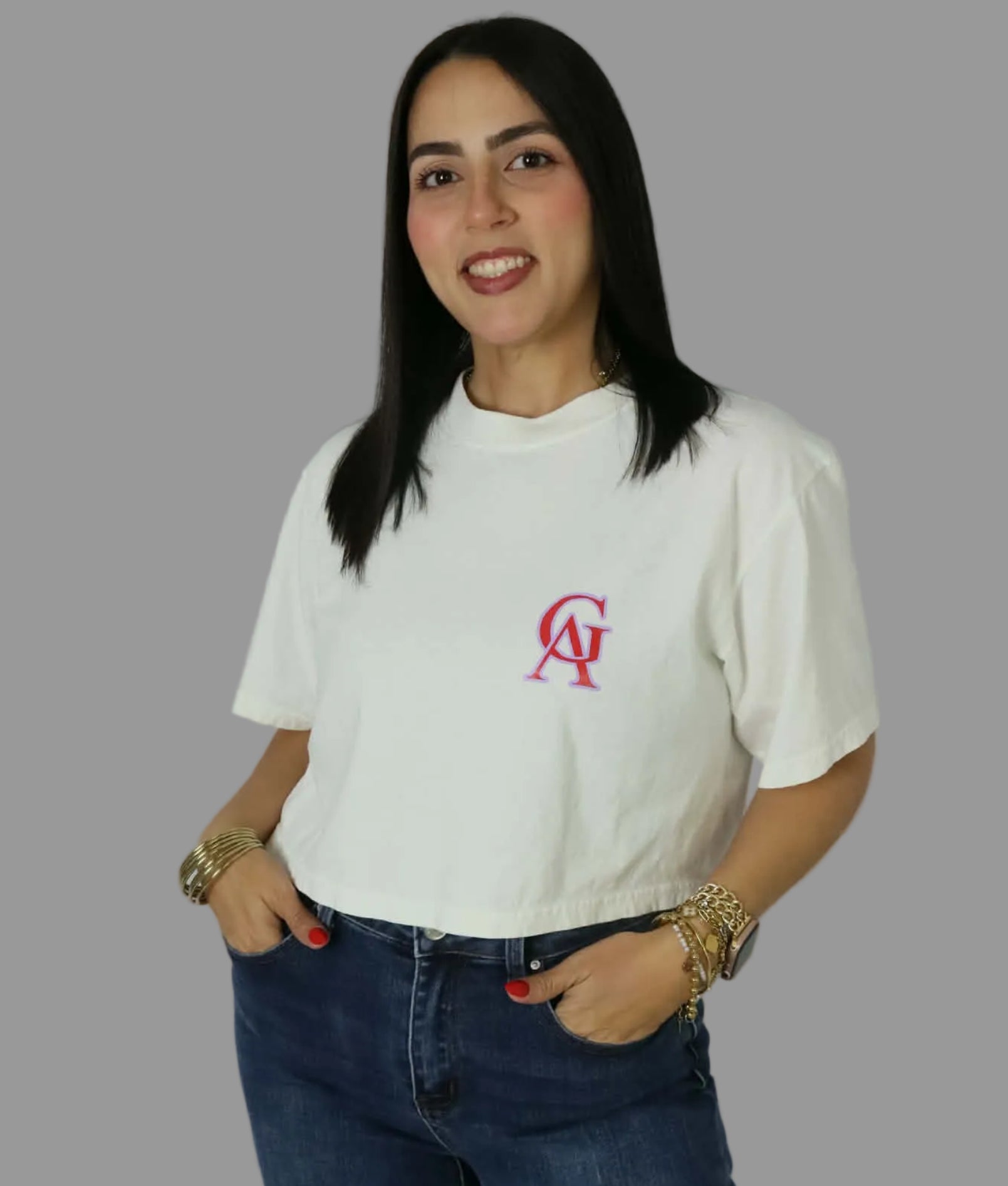 Por Su Gracia Vivo - Crop Top